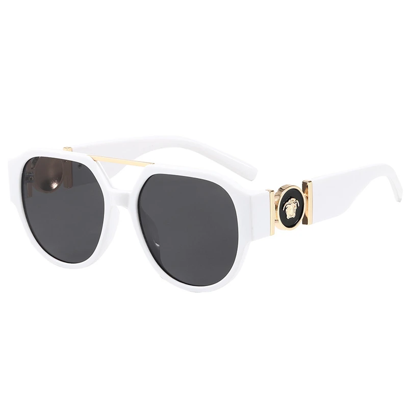 

2021 Cat Eye Sunglasses Women Vintage Fashion Butterfly Mirror Sun Glasses Female Retro Summer Style Metal Eyeglasses Luxury