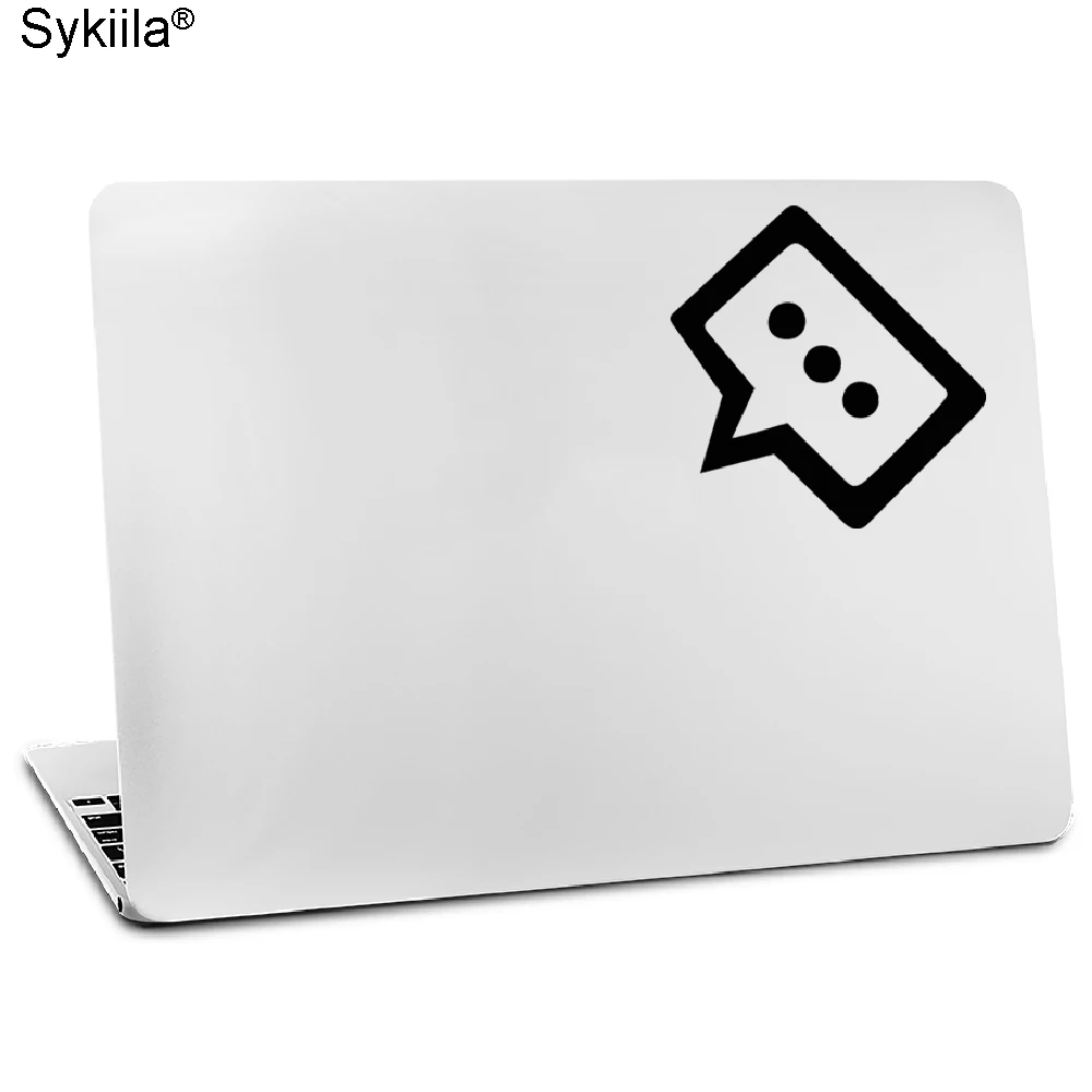 Любовный текст силуэт наклейка с символом для Macbook Skin Air 11 13 Pro 13 15 17 retina для ноутбука Apple клавиатура виниловая белая наклейка