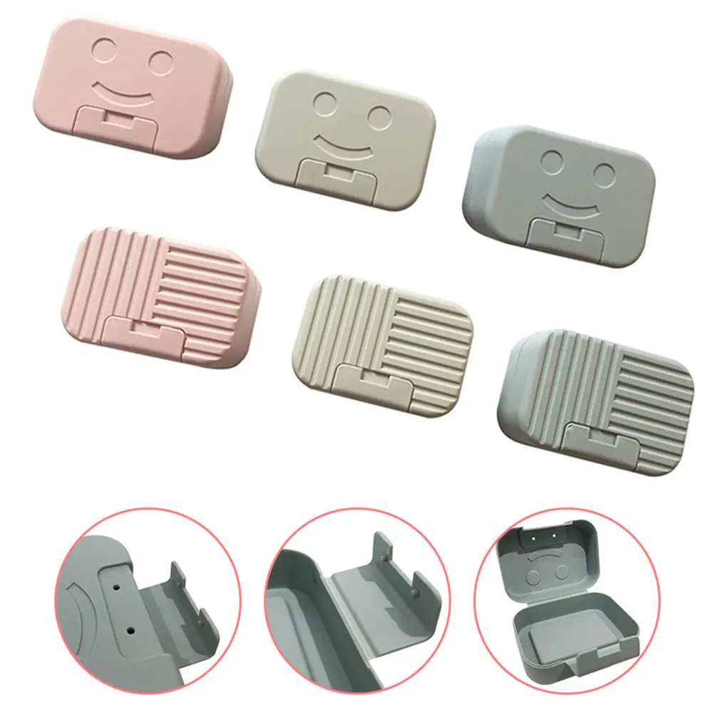 

Портативная Коробка для мыла, герметичная Коробка для мыла с крышкой, матовая текстура, Товары для ванной комнаты