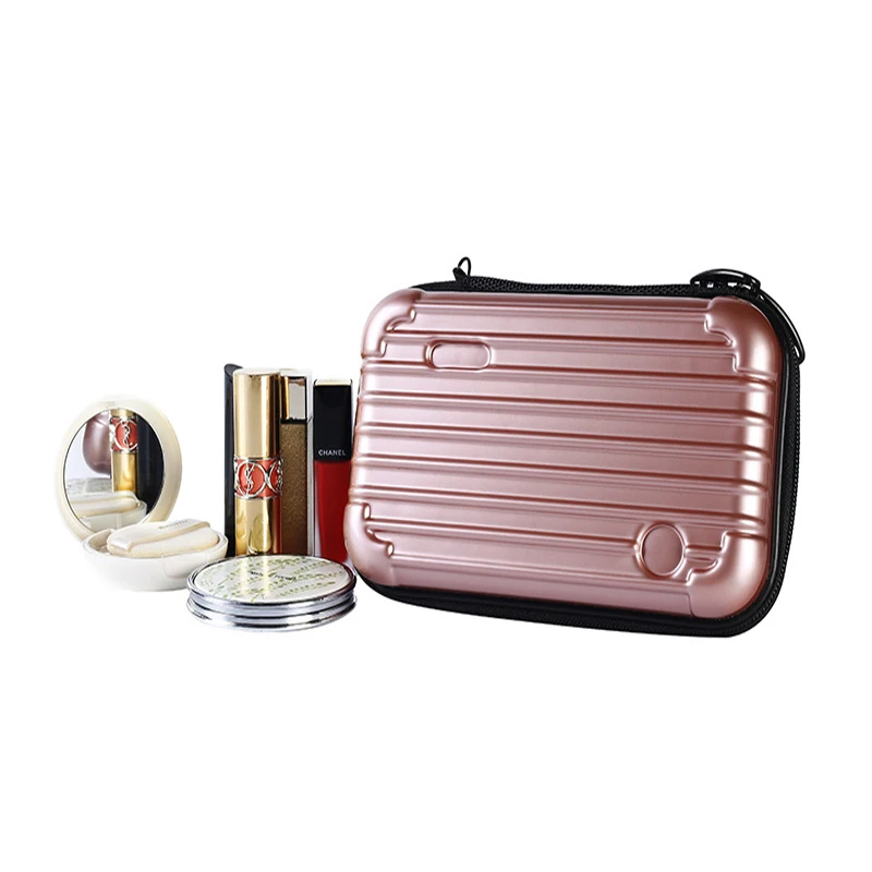 Дорожная косметичка для макияжа портативная коробка хранения мелких предметов