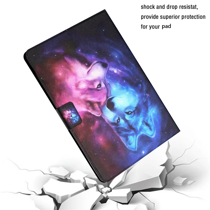 Stand Case For Huawei MediaPad T5 10 AGS2-L09 AGS2-L03 AGS2-W09 AGS2-W19 10.1 " Tablet PU Leather Protective Cover + Gift | Компьютеры