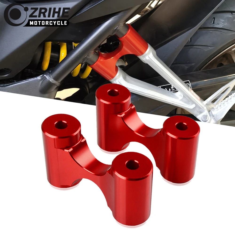 

Motorcycle Rear Footrests Extension Foot Rests Passenger Extension FOR Honda CB650R Accessories on CB 650 R 650R 2018 20119 2020