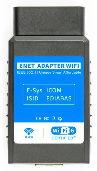 Адаптер ENET wifi Esys icom кабель передачи данных бесплатный подарок интерфейс Ethernet к OBD