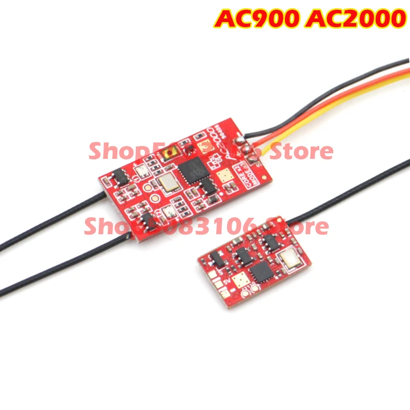 Модель AC2000 AC900 двойной мини приемник встроенный Frsky D16 apoya FUTABA S FHSS... salida del XM Mini + X9D
