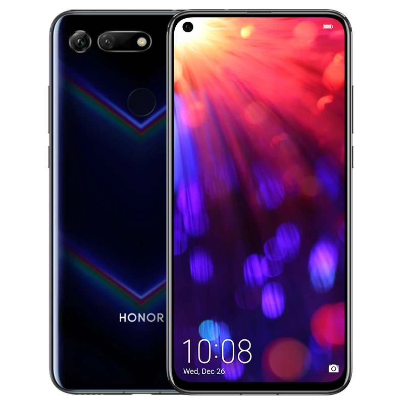 Honor View 20 смартфон V20 6," Fullview 4000 мАч SuperCharge Kirin 980 Восьмиядерный Android 9 45MP AI камера OTG NFC мобильный телефон