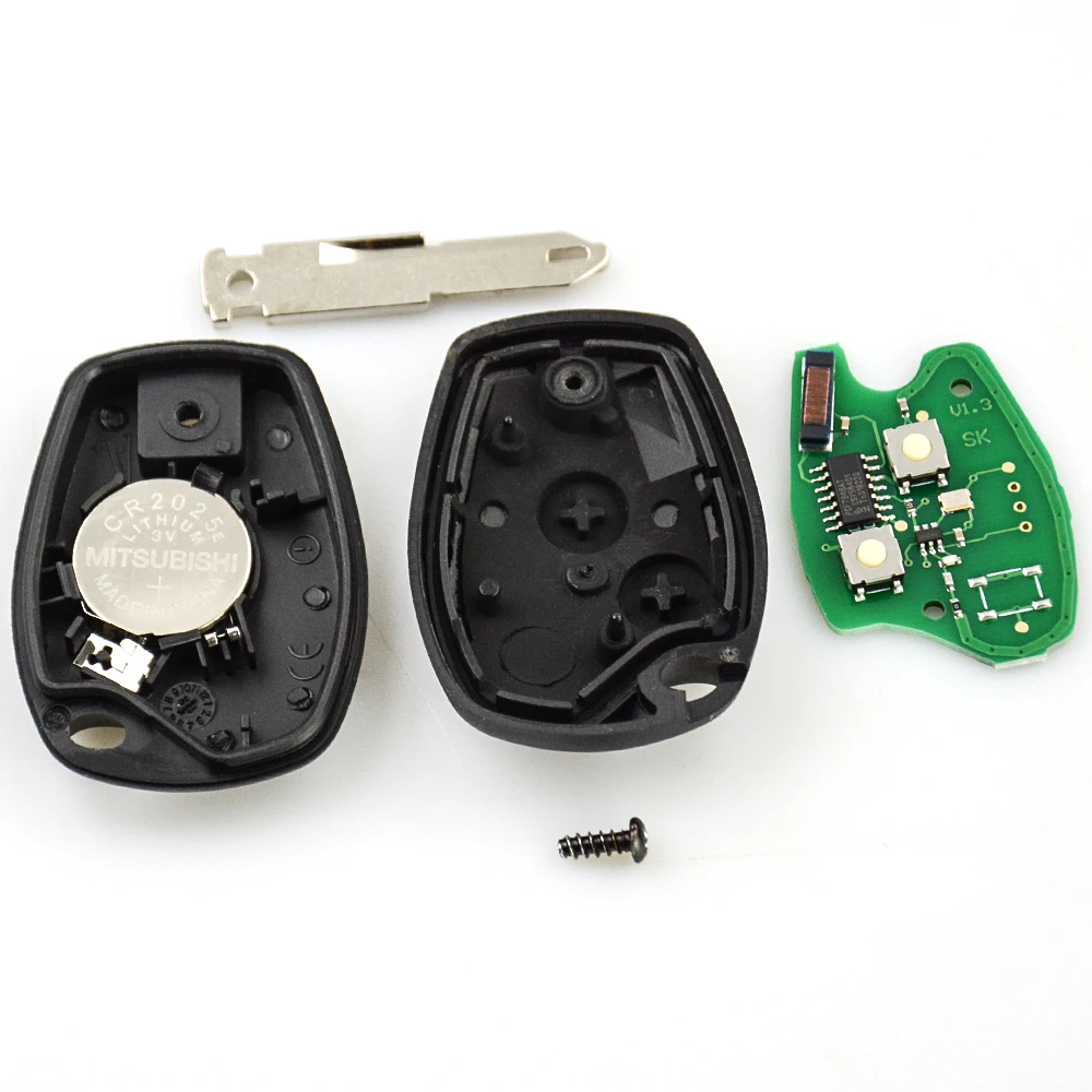 OkeyTech 2/3 Кнопка 433 МГц PCF7946 чип дистанционный Автомобильный ключ для Renault Megane Kangoo Dacia