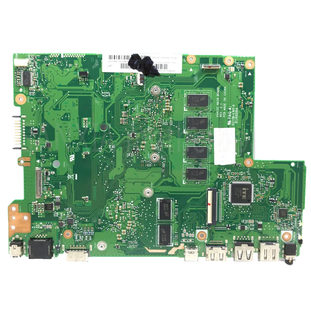 

4G RAM N3710 CPU X441SC Laptop motherboard For Asus X441SC X441S A441S Test original X441SC mainboard motherboard