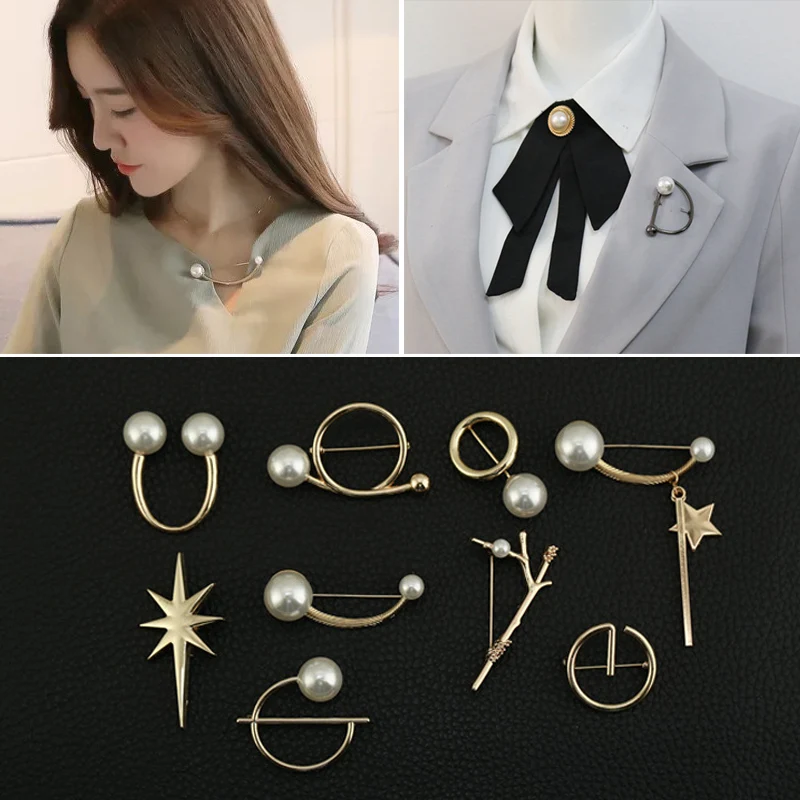 2019 Новая мода дамы несколько стилей Брошь булавка украшение бисером аксессуары