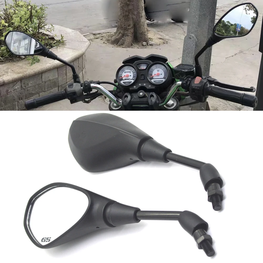 

Rear Side Rearview MirrorsFor BMW G310GS F650GS G310R R1200R Motorcycle Accessories Brand New Left Right