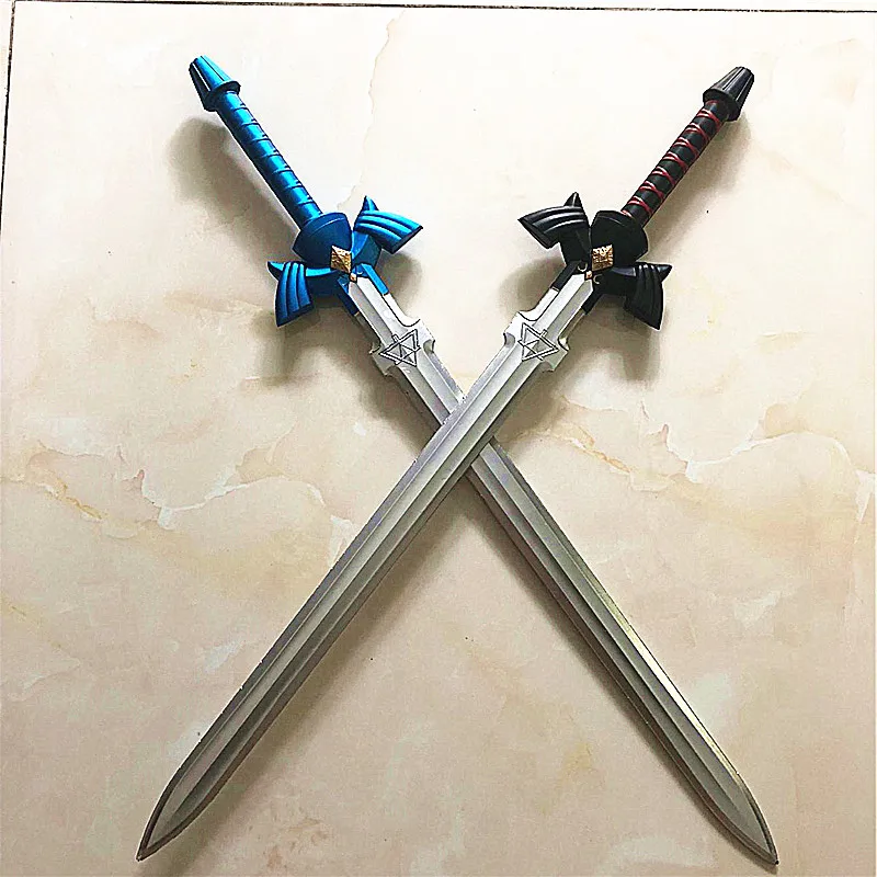 zeldablackblue 80 см skySword Sword Art онлайн Kirigaya Kazuto Yuuki меч асуны Властелин колец Фродо Бэггинс Жалящий меч оркрист меч - Цвет: zeldablackblue