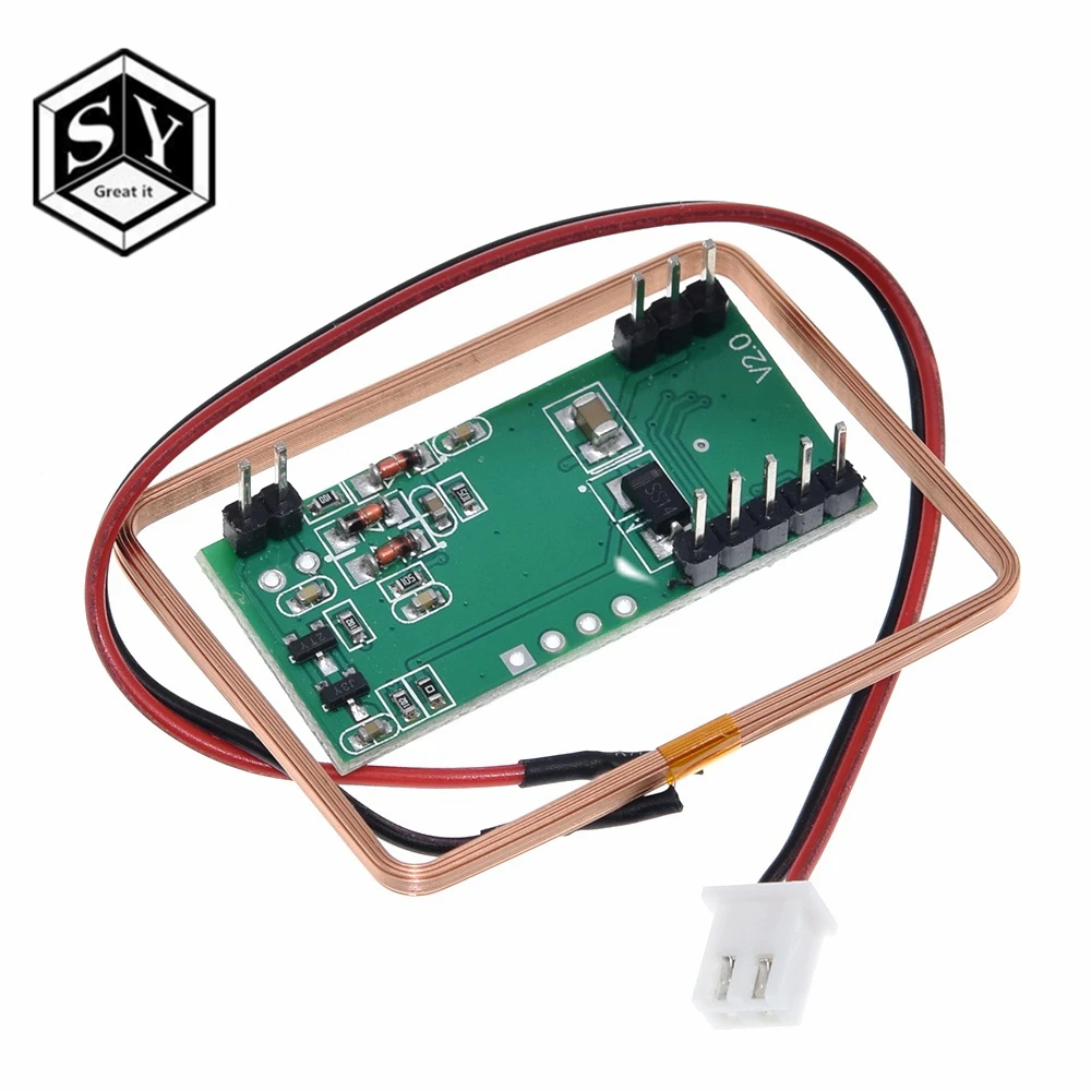 Модуль RFID считывателя RDM6300 UART 125 кГц 1 шт.|forarduino|rfidrfid module |