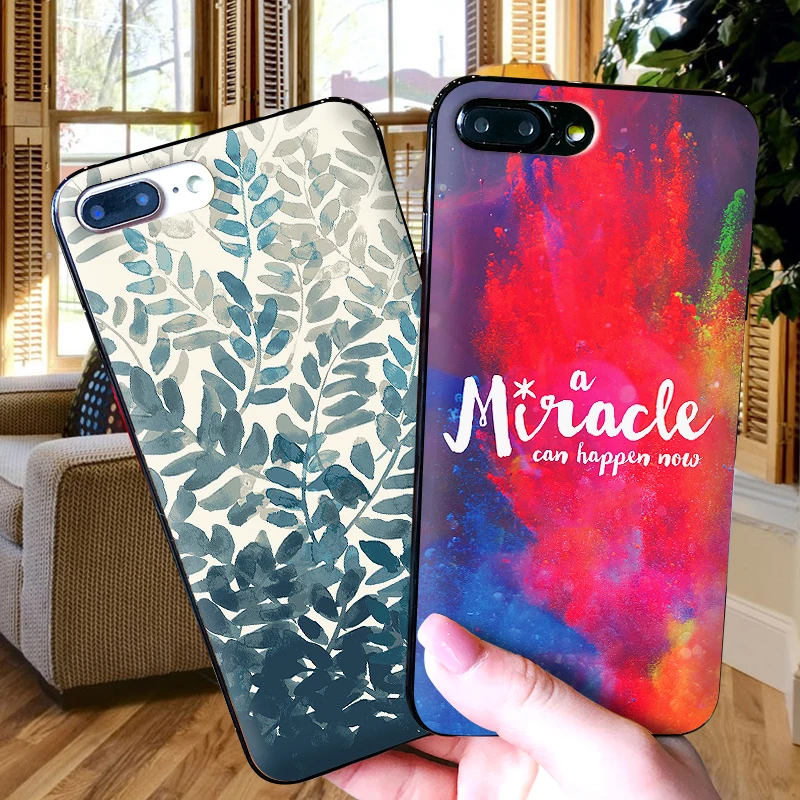 Темный художественный чувствовать себя смешанный Мягкий силиконовый чехол для