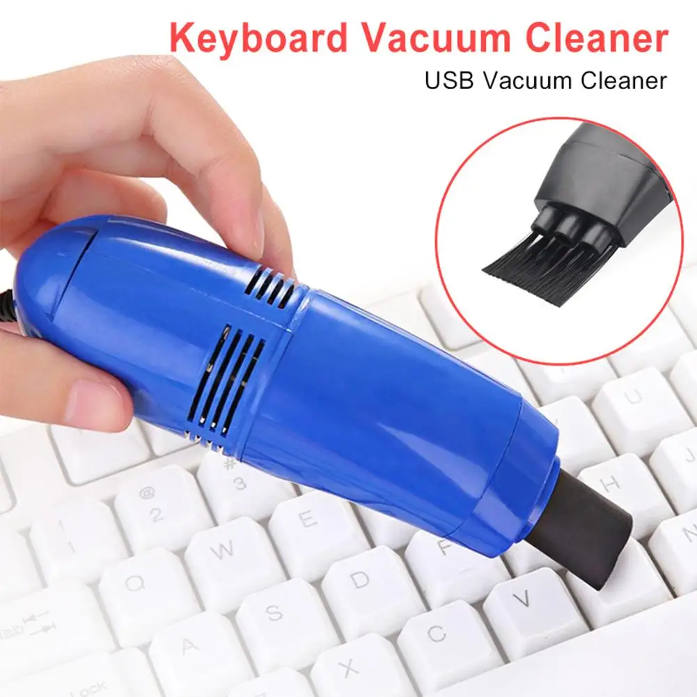 

HOT SALES！！！New Arrival Mini Vacuum USB Keyboard Brush Cleaning Tool Dust Cleaner for PC Laptop Computer Wholesale Dropshipping