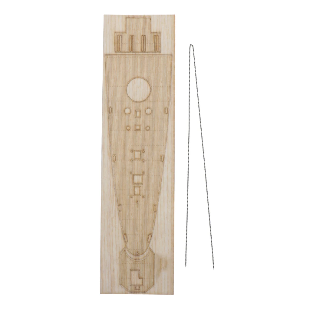 

1/350 The Italian Heavy Cruiser Pola Model Wooden Deck with Metal Chain
