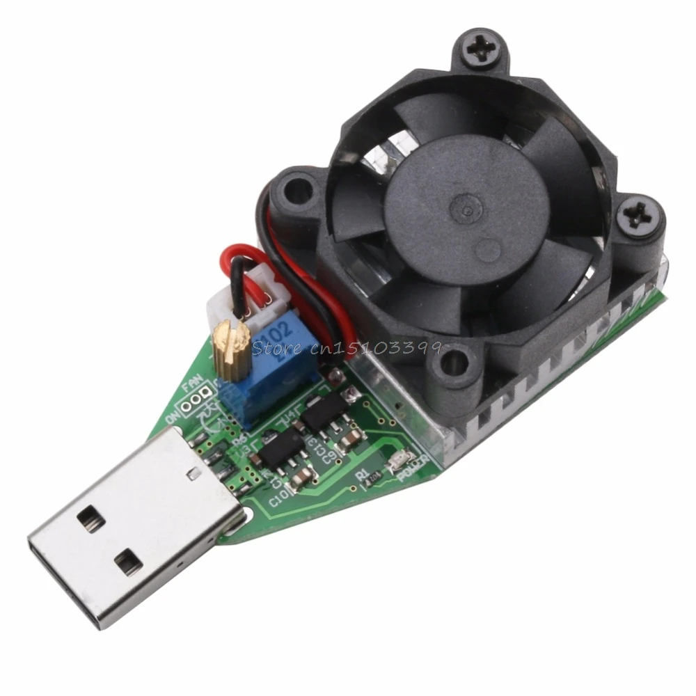 

Новинка регулируемый постоянный ток 3,7 ~ 13 в USB 15 Вт электронный разрядник нагрузки Прямая поставка полезное высокое качество
