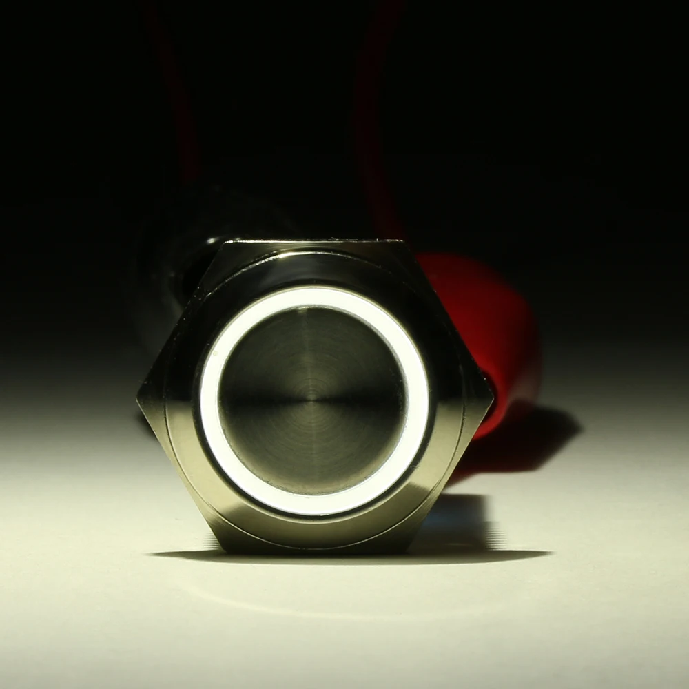 Новые кнопочные переключатели 3 В 5 9 12 24 110 220 мм Автомобильные светодиодные