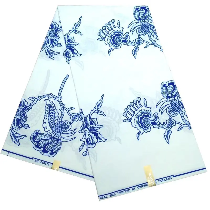 

African real wax design Nigeria printed fabric ankara 100% polyester wax fabric best quality!! veritable