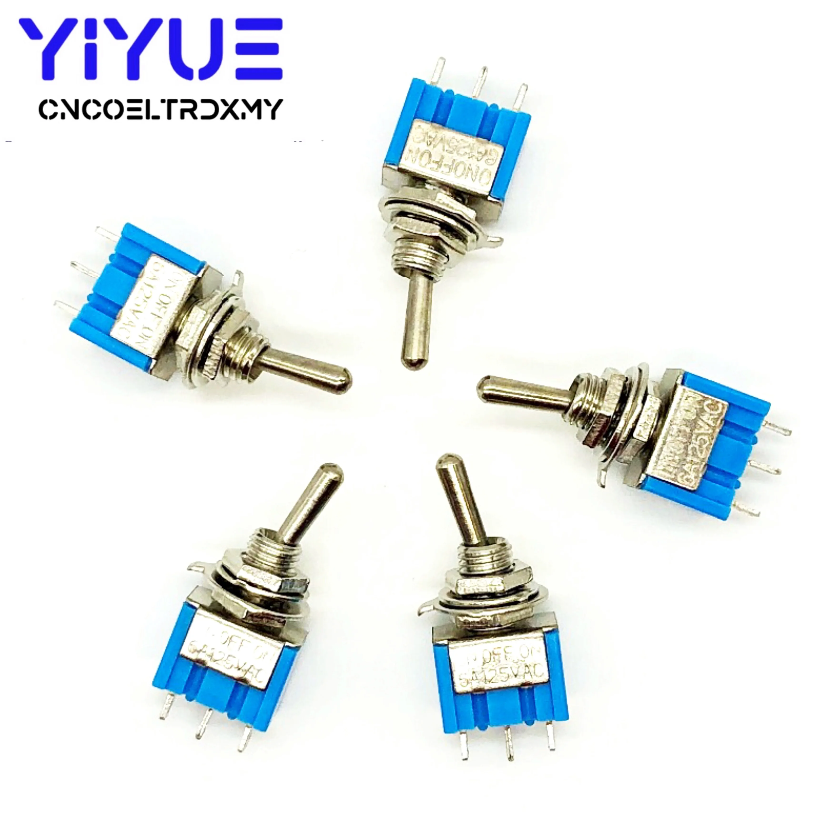 5 шт./лот мини переключатели 3 Pin SP3T вкл. ВЫКЛ. 6A 125 В 3A250VAC хорошее