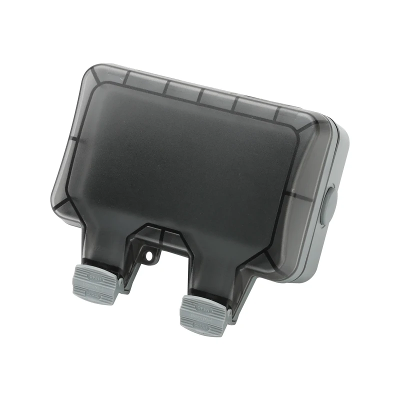 Защищенная от атмосферных воздействий Одиночная наружная розетка анклава не