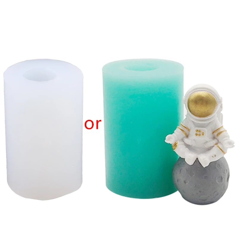 

3D Astronaut Silicone Mold Clay Soap Epoxy Mould DIY Cake Chocolate Dessert Fondant Decorating Tools Baking Supplies