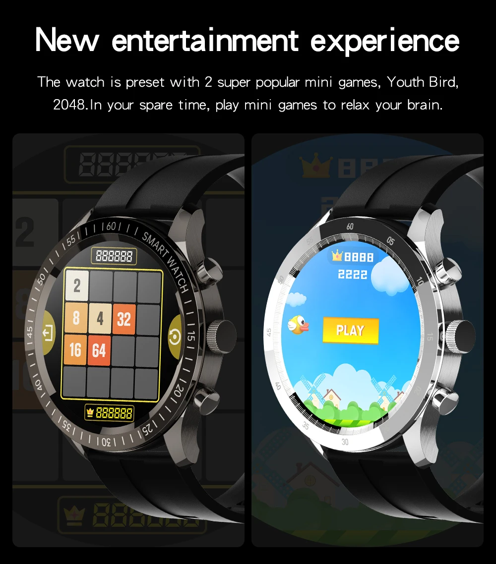JWMOVE 2021 New Smart Watch Men 360*360 Heart Rate sport smartwatch android watches Waterproof fitness tracker bracelet P8 MAX5 |