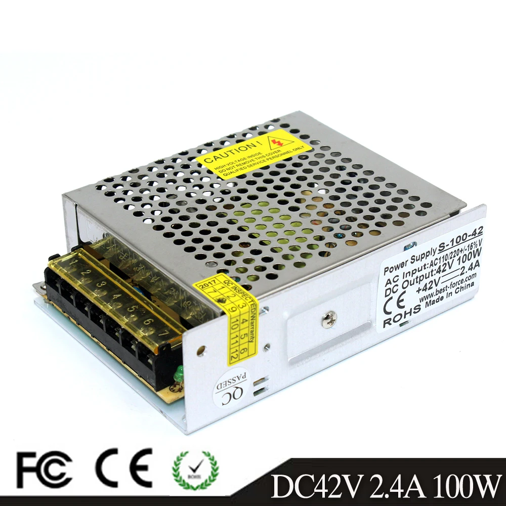 Универсальный импульсный источник питания 42 в 100 А 110 Вт трансформатор с