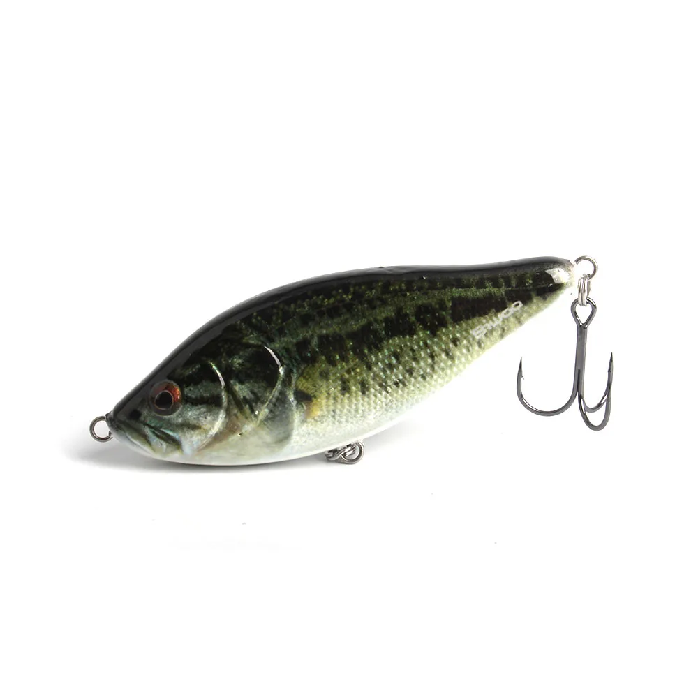 BIWAA RAFFAL 4 '颼 мм 43 г Тонущая рыболовная плавающая приманка bigbait Рыбацкая glide bait