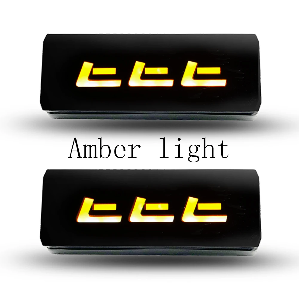 Для Lada Niva 4x4 1995 2 х супер яркий передний парковочный боковой габаритный фонарь