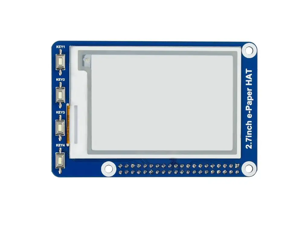 2 7 дюймовый e-Paper HAT 264x176 E-Ink дисплей для Raspberry Pi 3B/2B/Zero W интерфейс SPI поддерживает два