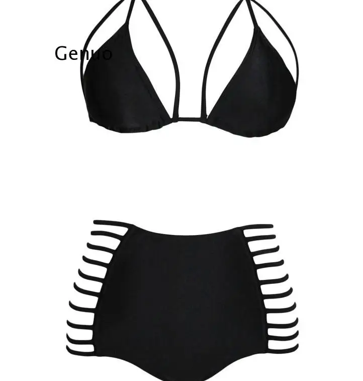 Сексуальный женский купальник в стиле ретро комплект бикини ажурное с