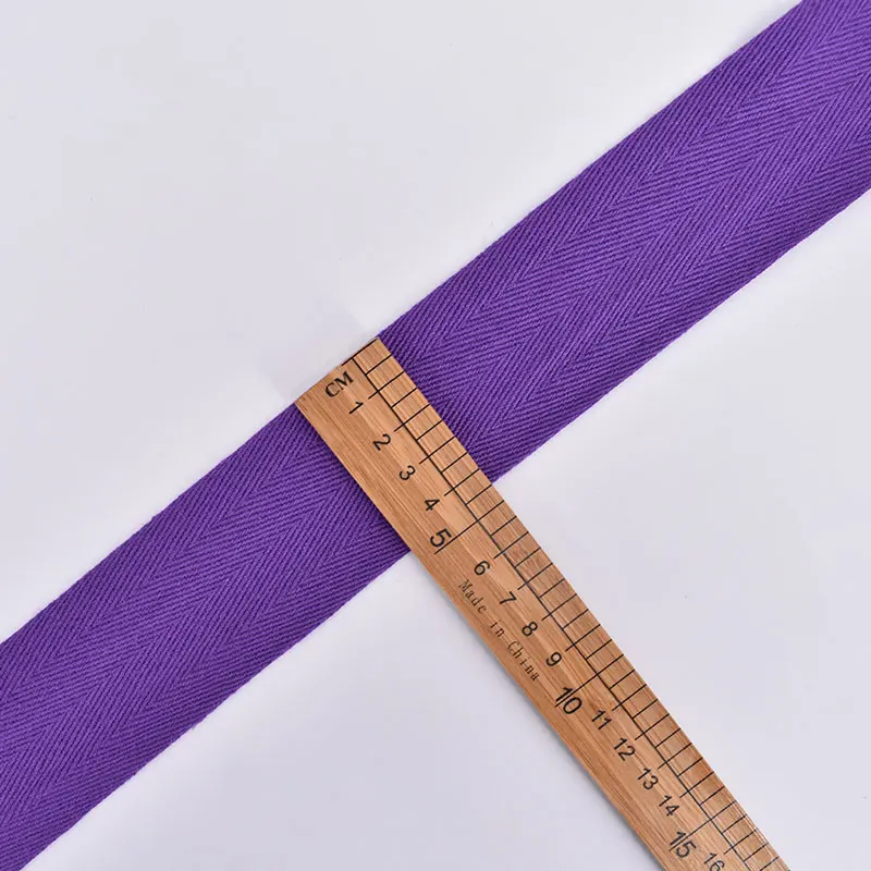 Dark purple 3 м/лот 4,8 см ремень в елочку тканая хлопковая тесьма ткань швейный ремень для сумок аксессуар для одежды Сделай Сам LX730 - Цвет: Dark purple