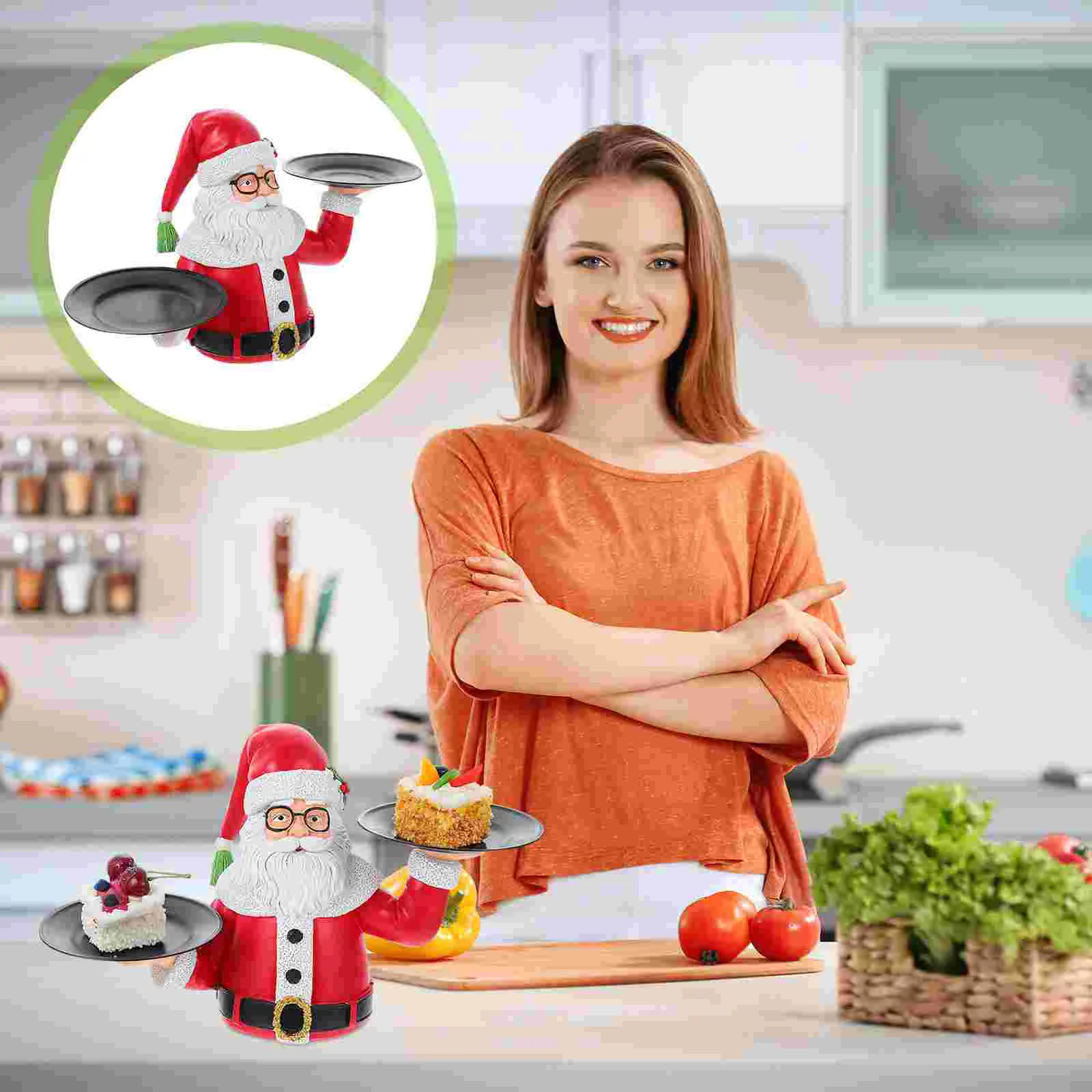

1 шт., декоративный поднос для закусок