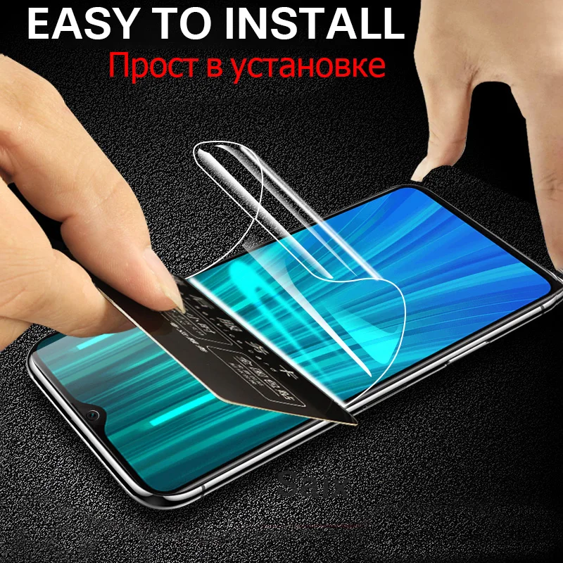 9D полное покрытие для Oukitel C15 C16 Pro Plus защита экрана Гидрогелевая пленка защитная
