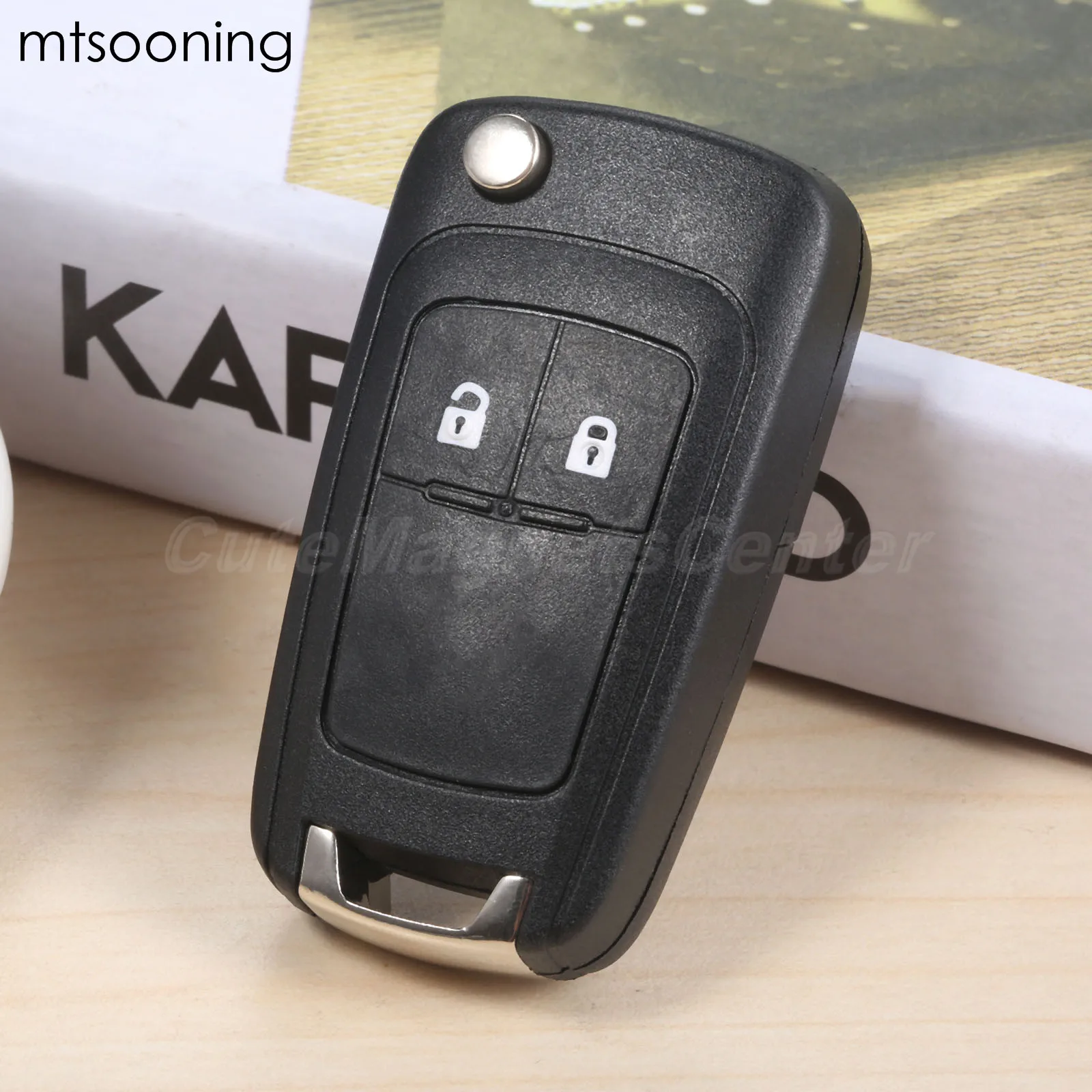 2 кнопки 433 МГц Φ с чипом ID46 7941 для Opel Vauxhall Astra J Corsa E Insignia Zafira C 2009 2016|Ключ от авто| |
