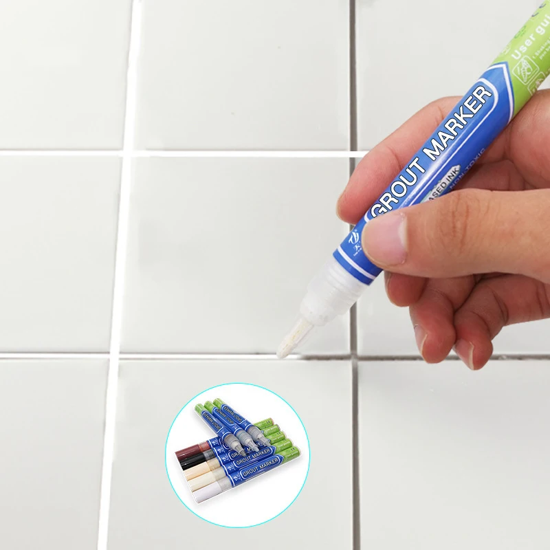 

Waterproof Tile Gap Repair Pen Decontamination Shading Pen Filling Tool Art Supplies Strong Adhesion Effective Home Repair Pen