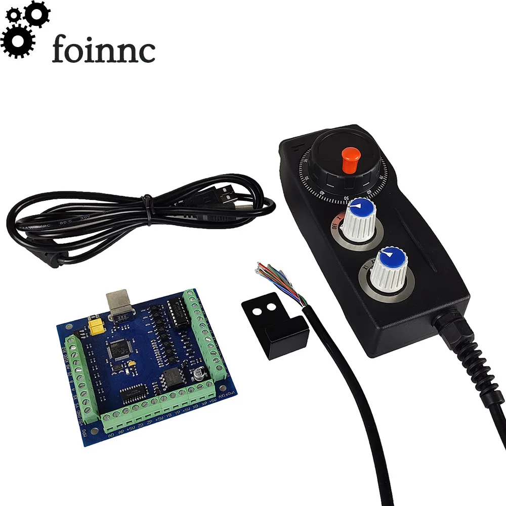 mach3cnc 4-axis usb motion control card cnc kit + electronic handwheel USB engraving machine motor driver board | Обустройство дома