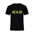 Atari Мужская футболка с принтом аркадная игра энтузиастов игры привидениями одежда с длинными рукавами футболка для мужчин, летний сезон, модные рубашки с короткими рукавами Популярные Футболка
