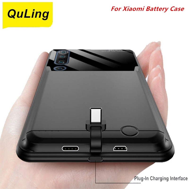 

QuLing 10000 мАч для Xiaomi Mi 8 9 9 Pro 11 10 Pro K20 k20 Pro K30 K30 Pro Чехол для аккумулятора зарядное устройство чехол