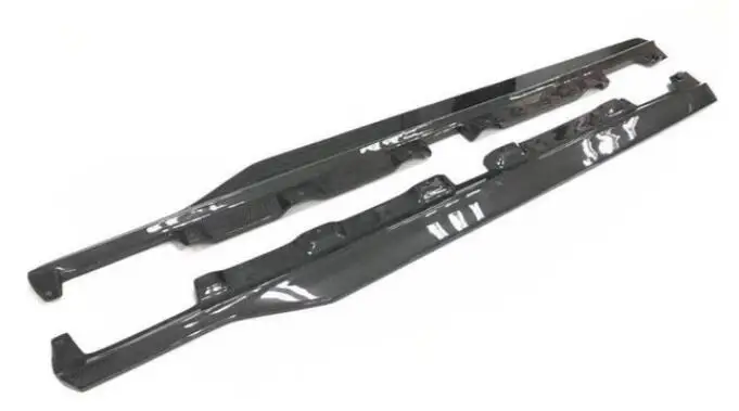 Реальные углеродного волокна передний задний бампер спойлер багажника диффузор