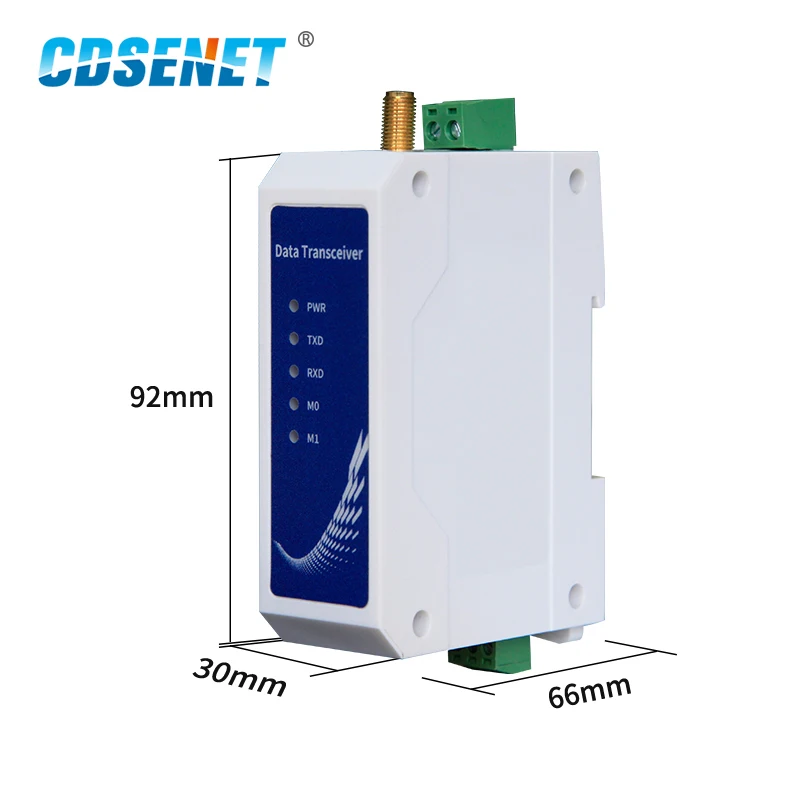 E95 DTU(433L20 232) LoRa модем 20dBm 433 МГц RS232 модуль Беспроводной передачи данных станции din
