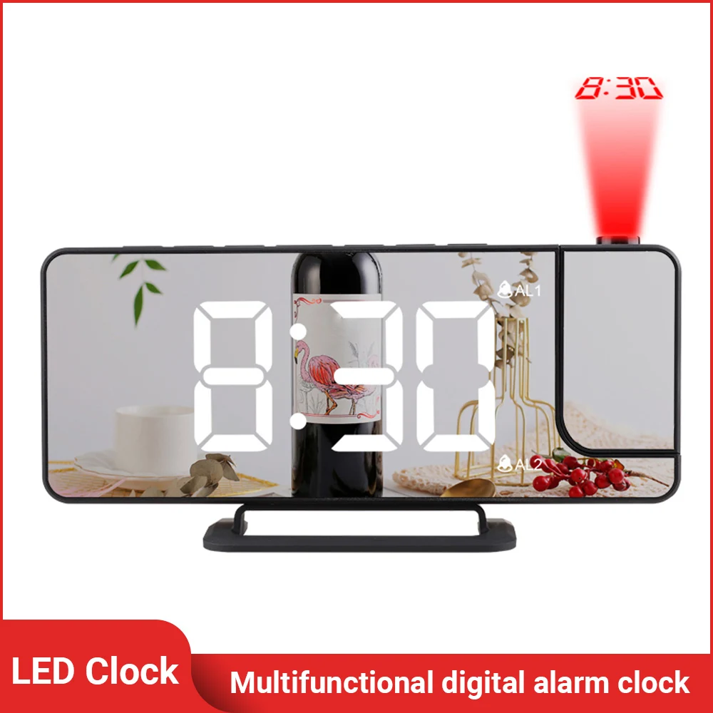 

Digital Alarm Clock Alarm Clocks For Kids Bedroom Temperature Snooze Function Desk Table Clock LED Clock Electronic Watch Table