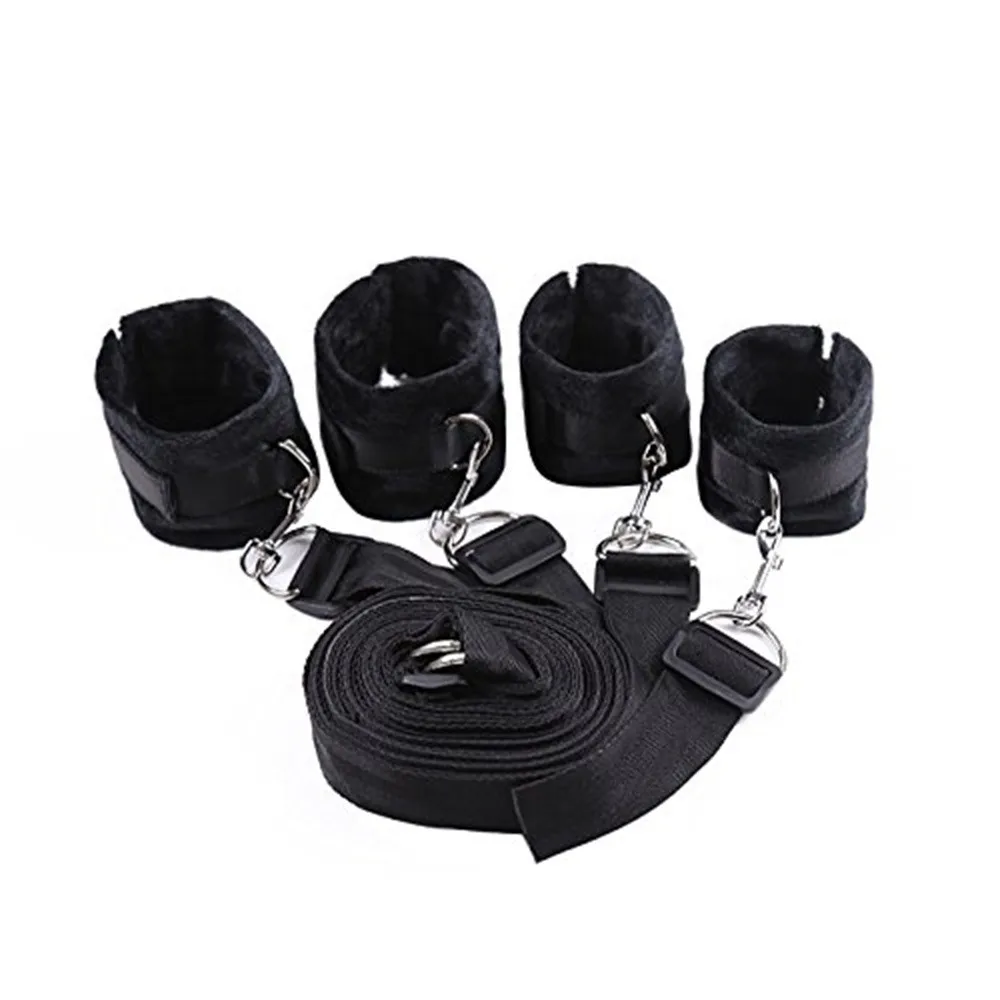 SM Sexy Erotic Suit Adult Sex Toys Goods Leather Handcuff Bondage Amazing Mall-Under Restraint System with Hand Cuffs Ankle H4 |