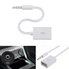 Автомобильный USB AUX аудио конвертер кабель для Nissan Note Micra K12 Qashqai J10 J11 Juke Teana Leaf Kicks Terrano X-Trail
