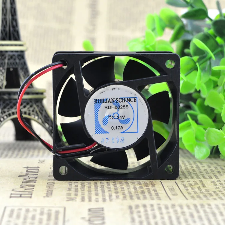 Новый RDH6025S 24V 0.17A 6 см 6025 защиты электродвигателя Вентилятор охлаждения |