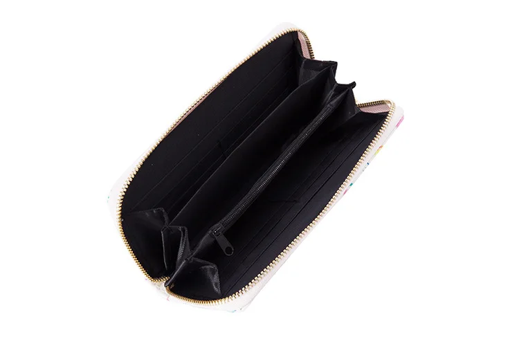 

Disney Luxury Women's Wallet Cartoon Cute Pooh Bear Long Large Capacity PU Zipper Multi-function Durable Women's Coin Purse