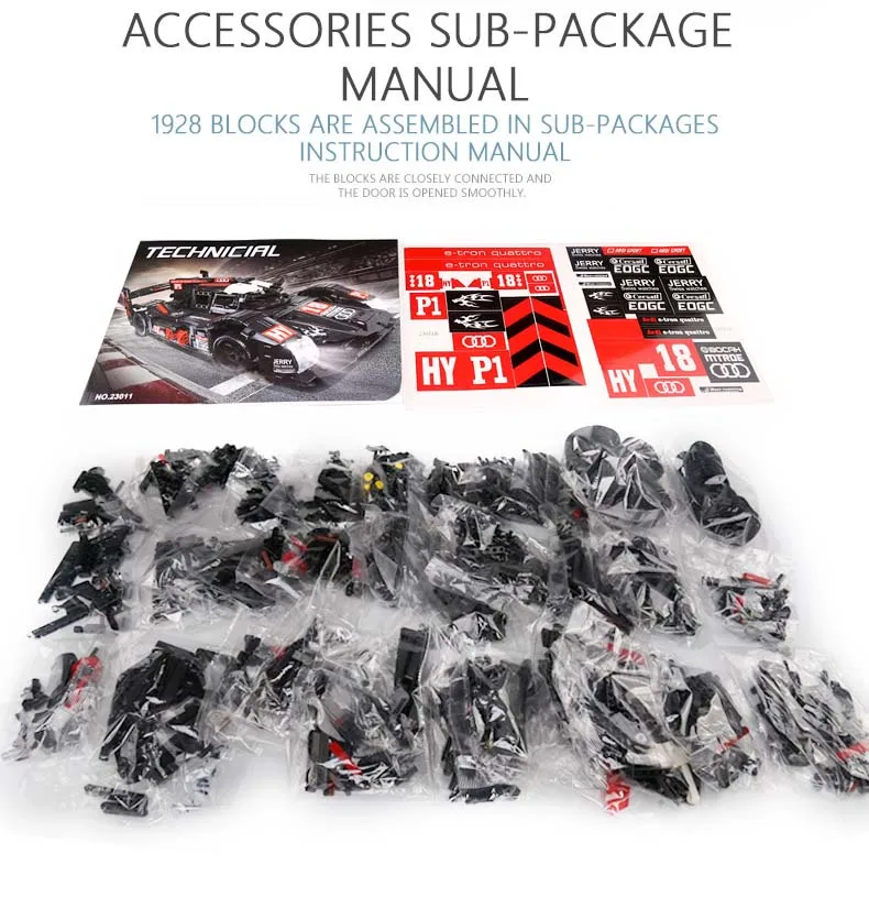 Yeshin Technic машинки черный R18 скоростной двигатель автомобиля набор RC сборки игрушечные модели автомобилей Детские Рождественские подарки строительные блоки кирпичи