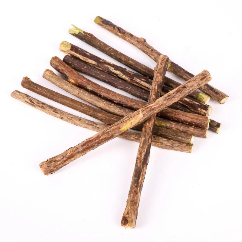 

20pcs Pure Natural Wood Polygonum Sticks Pet Cat Molar Toothpaste Stick Cat Cleaning Teeth Natural Catnip Snacks Sticks