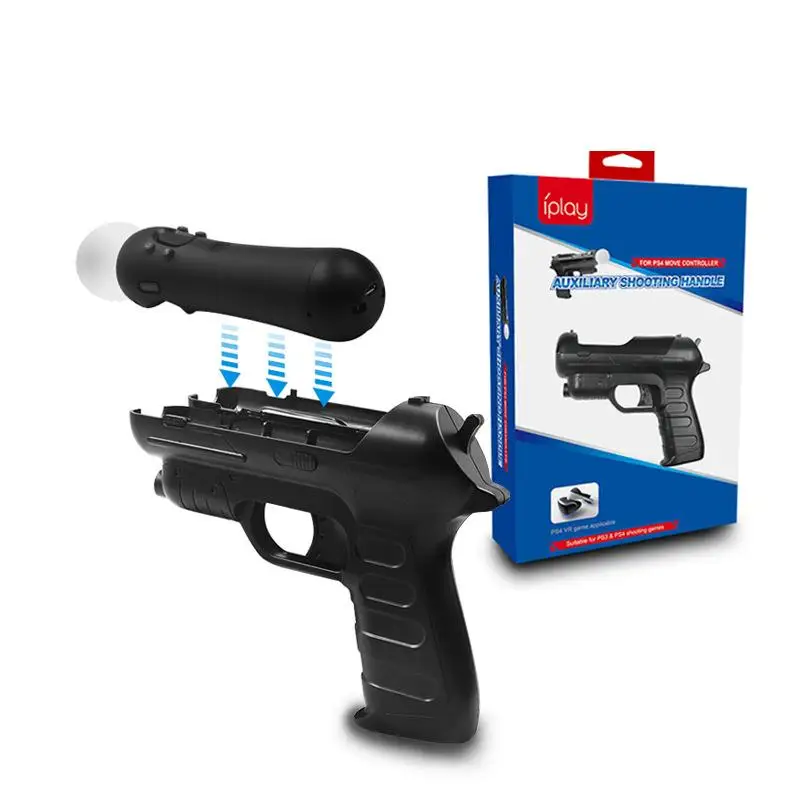 2 шт. светильник пистолет шутер для Sony PS4 PS3 PS контроллер движения ручка стрельбы