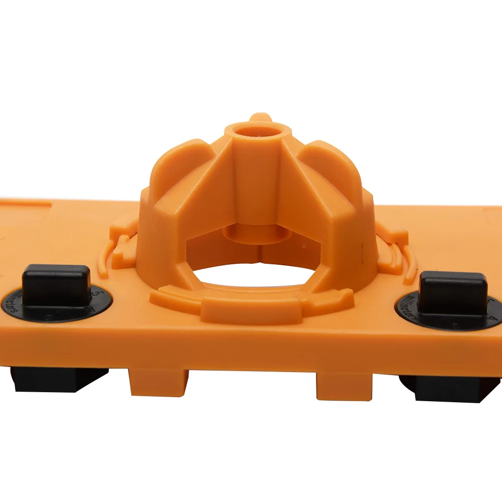 

35mm Concealed Face Frame Cabinet Cupboard Door Tool Drill With Clamp Portable Hinge Jig Kit Yellow Installation Woodworking