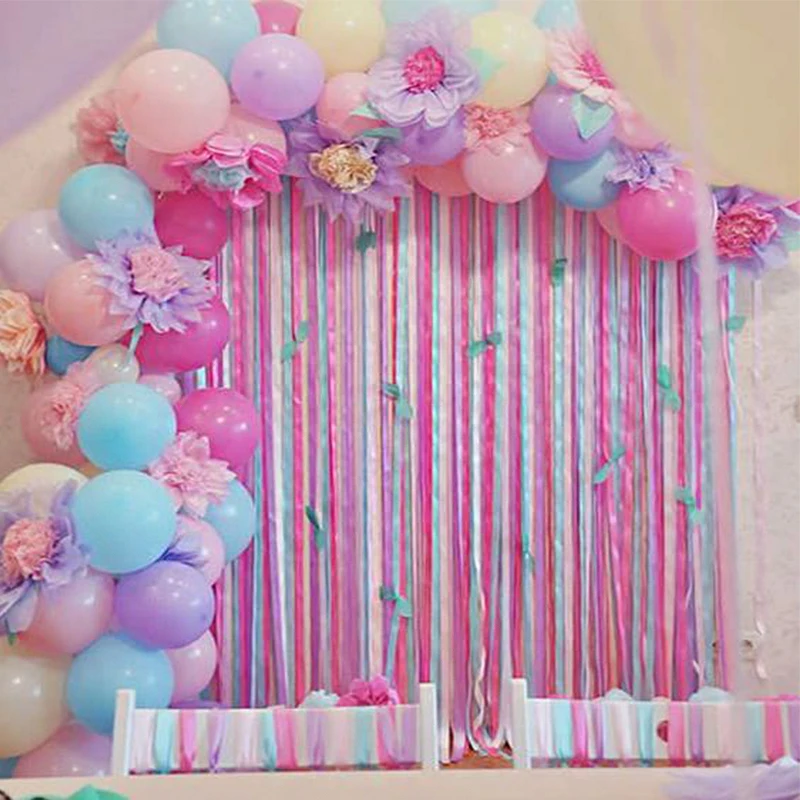 LAPHIL 3 рулона настенная гирлянда для детской вечеринки аксессуары в честь Дня